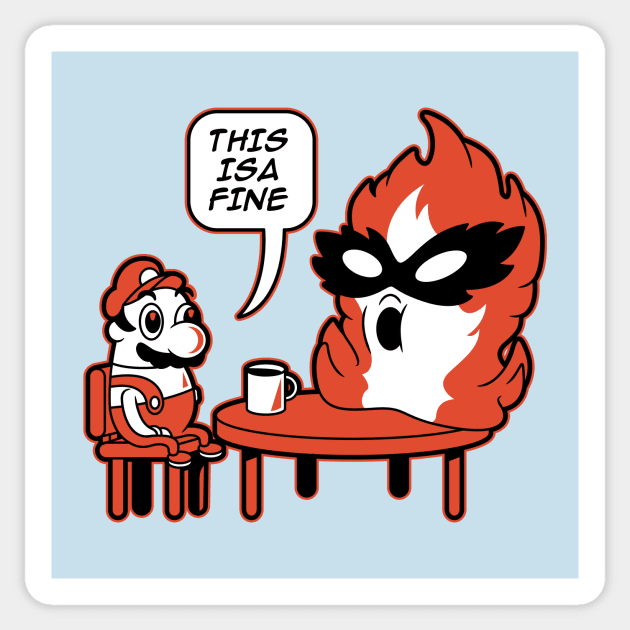 This isa fine Sticker by dann